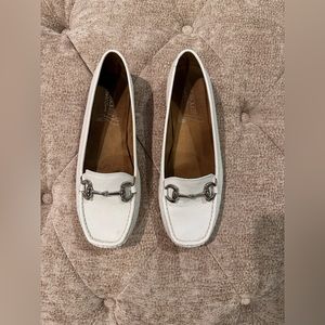 Aerosoles Stitch N Turn Loafers-White